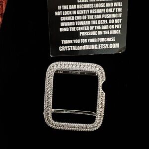 Apple Watch Clear Crystal Bezel with Instructions NEW
